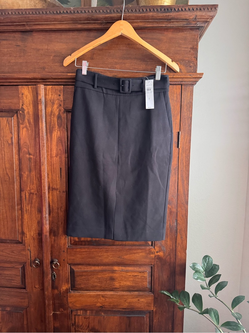 Ann Taylor Pencil Skirt With Belt
